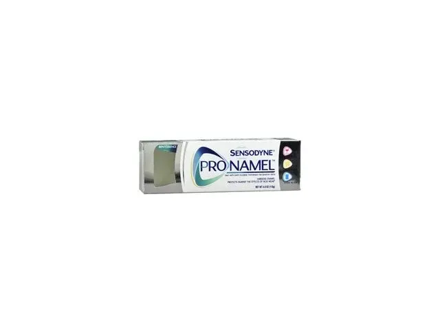 Glaxo Consumer Products - Sensodyne ProNamel - 31015883050 -  Toothpaste  Mint Flavor 4 oz. Tube