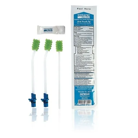 Sage - 6613 - Suction Swab Kit With Perox-a-mint Solution
