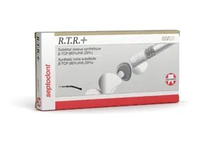 Septodont - From: 01S0530 To: 01S0540 - RTR+ 80/20 (80% B Tricalcium Phosphate/20% Hydroxyapatite), 0.5cc Syringe, 1/bx
