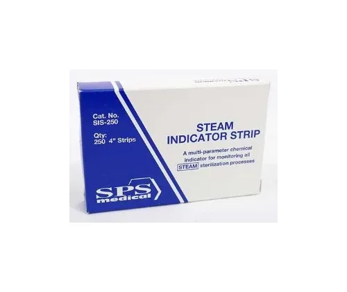 SPS Medical Supply - SPSmedical - SIS-250 - SPSmedical Sterilization Chemical Indicator Strip Steam 4 Inch