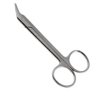 Sklar Instruments - 24-2342 - Wire Cutting Scissor, Serrated, Angled, 4.75" (DROP SHIP ONLY)