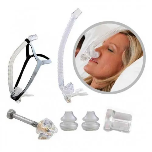 Sunset - TAP PAP - From: CM024 To: CM024MP - Airway Management TAP TAP Nasal Pillow Mask With Headgear