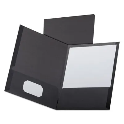 Topsbusfms - From: OXF53404 To: OXF53443 - Linen Finish Twin Pocket Folders