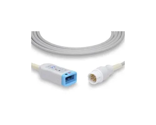 Cables and Sensors - From: TP-23850 To: TP-25850 - ECG Trunk Cable, 3 Leads, Philips Compatible w/ OEM: M1669A, 989803145071, CB 73385R, 989803170171, CB 71385R, 453561490121, M1669A, 989803145071 (DROP SHIP ONLY) (Freight Terms are Prepaid & Added to Inv