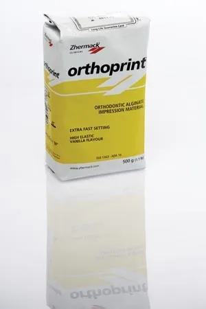 Zhermack - From: C302145 To: C302160 - Orthoprint, Alginate Canister Includes: 500g (1.1 lb) bag, 1 Storage Container, 1 Measuring Set