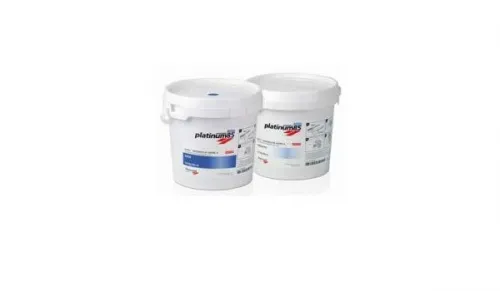 Zhermack - C400727 - Platinum 85 A-Silicone Laboratory Putty Test Pack Includes: 1 x 450g Tub Base, 1 x 450g Tub Catalisy, 2x Spoons